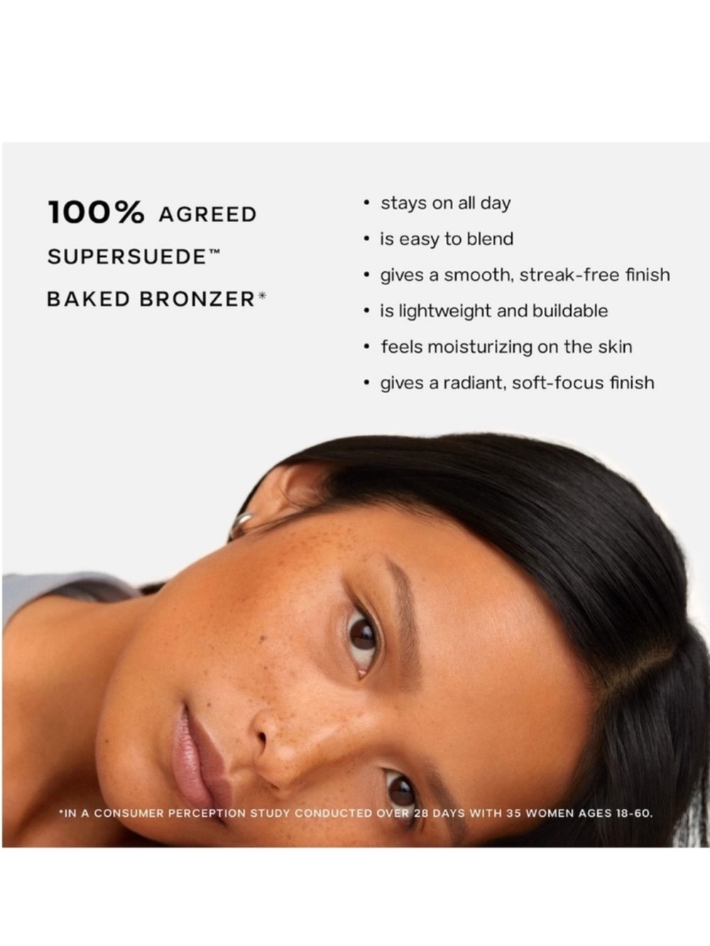Saie Supersuede Radiant Talc Free Baked Powder Bronzer in Napoli - Picture 7 of 9